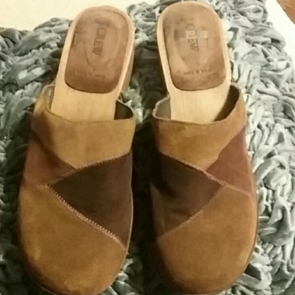 J. CREW PATCHWORK CLOGS - Picture 2 of 5